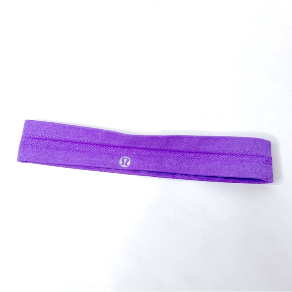 lululemon athletica Accessories - Lululemon | Purple Logo Headband